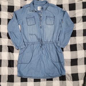 Women's Sonoma jean dress, size Large